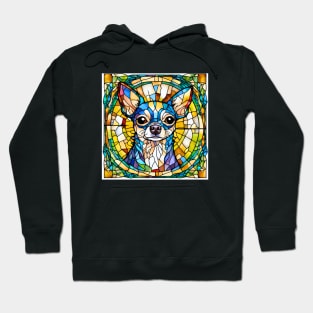 Stained Glass Chihuahua Hoodie